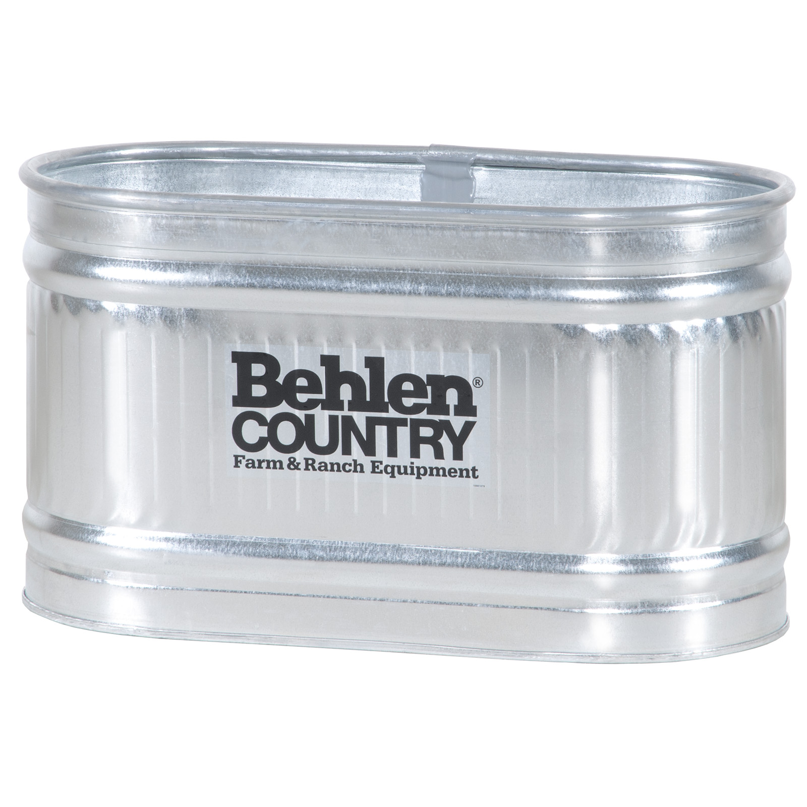 Behlen Country 50130218K 2 x 1 x 6 Round-End Galvanized Steel Stock Tank Nested Bundle Approximately 80 Gallon Pack of 2 Tanks 